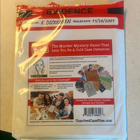 Unsolved Case Files Game - Picture 2 of 2